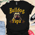 Bulldog Papa - V6 - Gothic Graphic T-Shirt